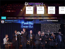 Tablet Screenshot of nitebridgeband.com